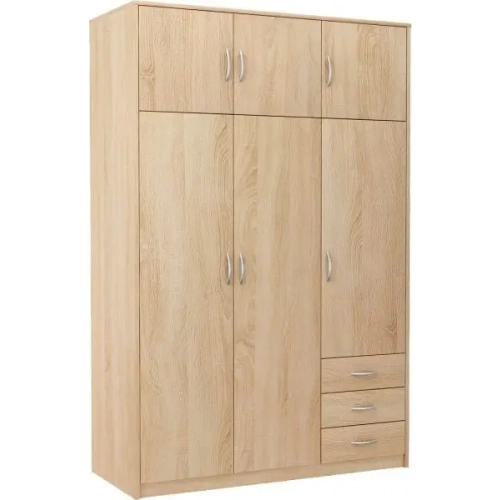 Szafa 02 dąb sonoma  127 cm 3 kolory