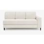 Sofa modułowa 3-osobowa prawa ALMA bez funkcji spania S3R