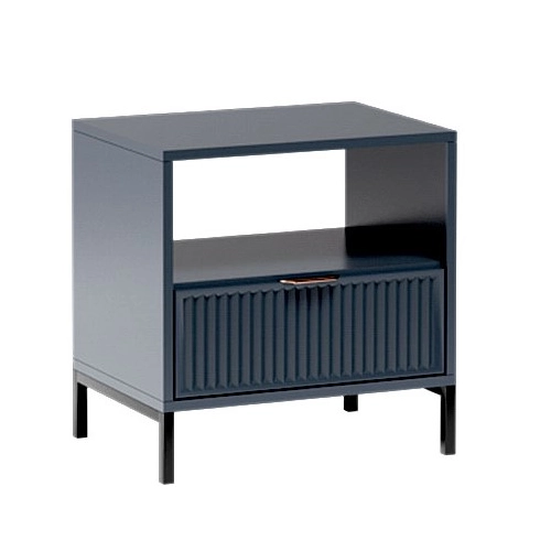 Nowoczesna Szafka nocna LINKASTYLES LS-7 Indigo