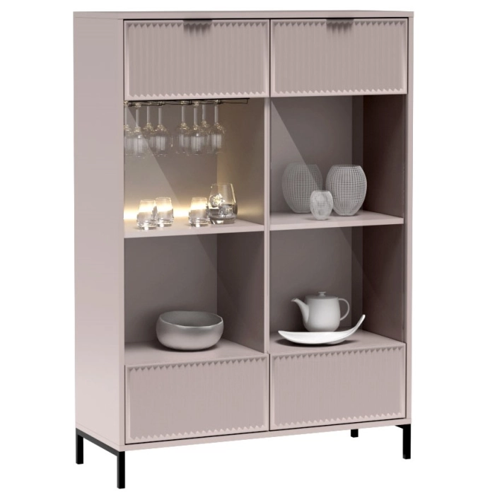 Nowoczesna Witryna LINKASTYLES LS-8 Kaszmir Nowoczesna Witryna LINKASTYLES LS-8 Kaszmir