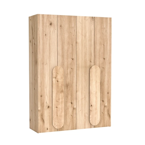 Szafa BARI 170 cm z zaokrąglonym uchwytem Artisan egger