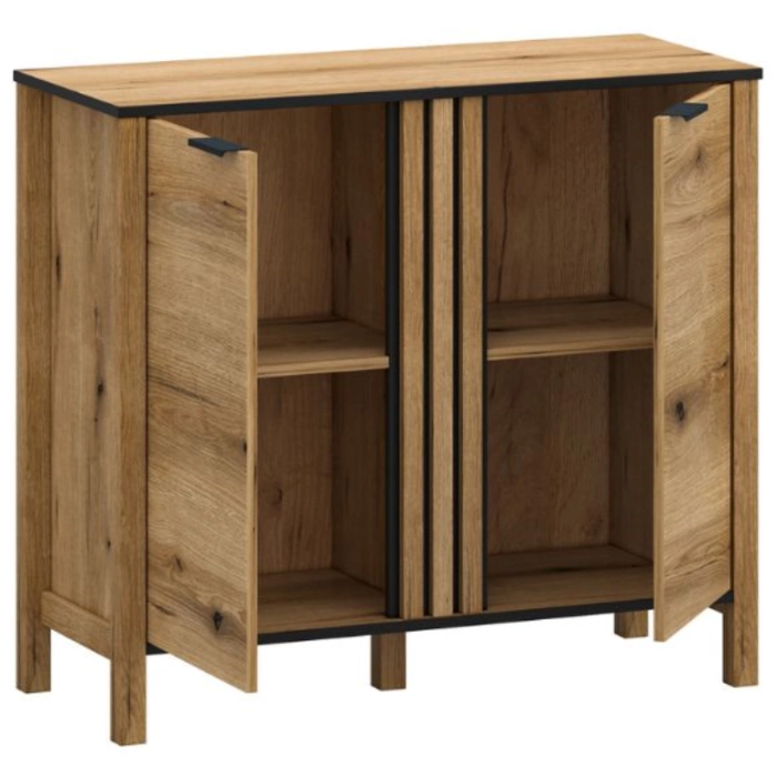 Komoda HELIX 2d/100 dąb evok