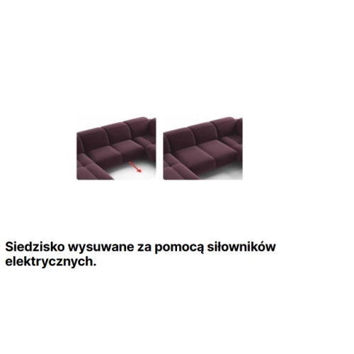 Narożnik MANSON U-Form , Comforteo , Wysyłka GRATIS