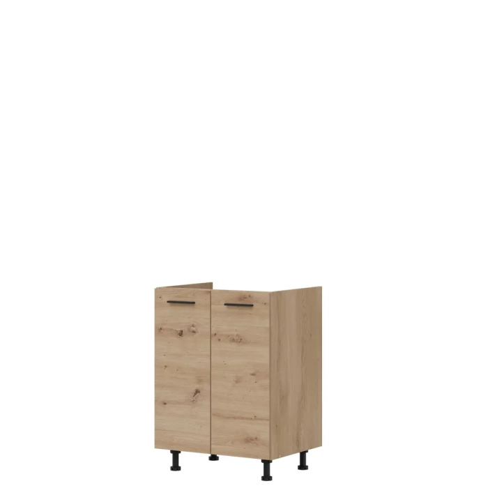 Szafka kuchenna dolna pod zlew 60 Dąb Artisan PATI