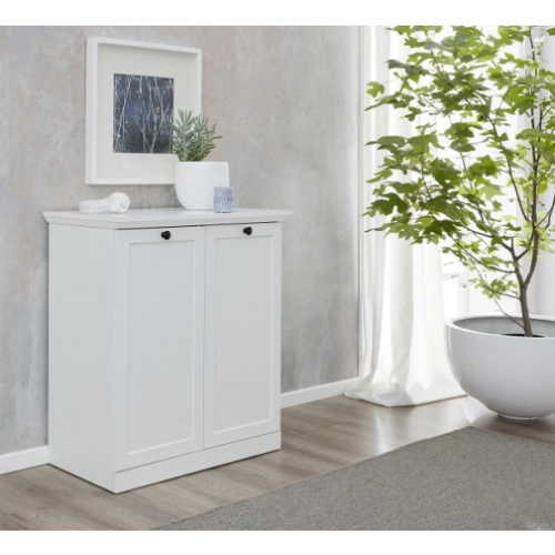 BRANDSON Komoda 2d biały MDF