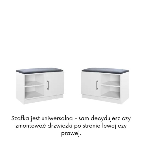 Możliwość montażu drzwi