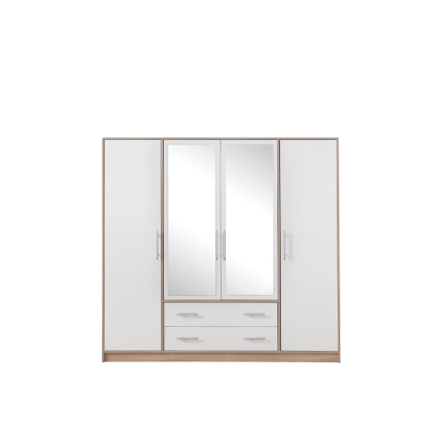 SMART Szafa SRL1 Dąb Sonoma / Biały Lux MDF