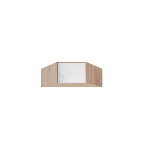 SMART Nadstawka do Szafy Smart 4 Dąb Sonoma / Biały Lux MDF