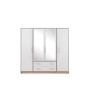SMART Szafa SRL1 Dąb Sonoma / Biały Lux MDF