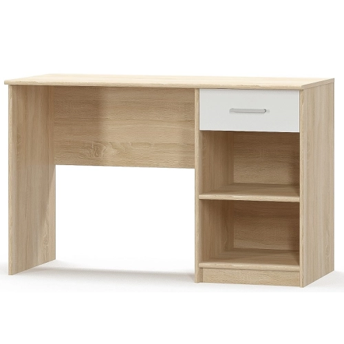 TIPS biurko 1s dąb sonoma / biały MDF