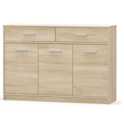 TIPS komoda 3d2s dąb sonoma MDF