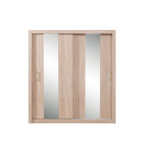 Szafa DUCA DC2 200 Dąb Sonoma / Biały Lux MDF