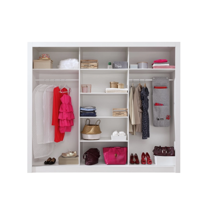 Szafa DUCA DC1 250 Dąb Sonoma / Biały Lux MDF