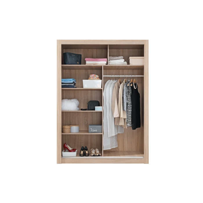 Szafa DUCA DC3 160 Dąb Sonoma / Biały Lux MDF