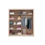 Szafa DUCA DC2 200 Dąb Sonoma / Biały Lux MDF