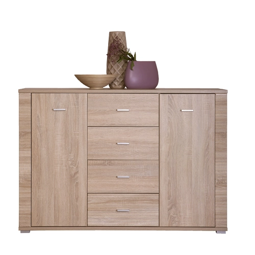 GRESS komoda 2d4s dąb sonoma MDF