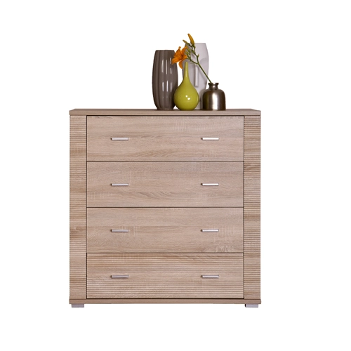 GRESS komoda 4s dąb sonoma MDF