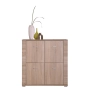 GRESS komoda 4d dąb sonoma MDF