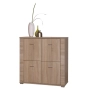 GRESS komoda 4d dąb sonoma MDF