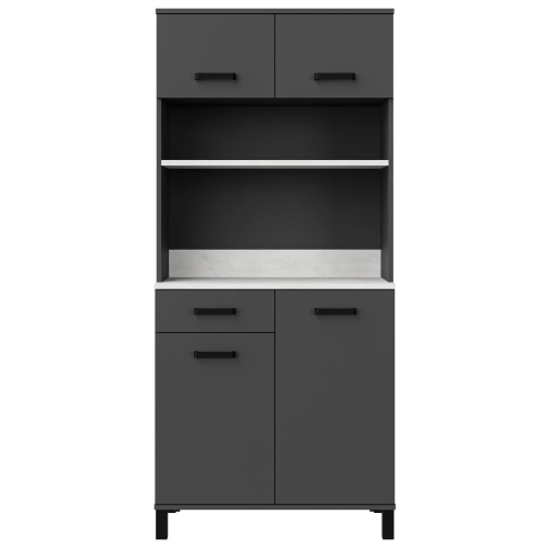 Kredens LINDA 80 cm Antracyt