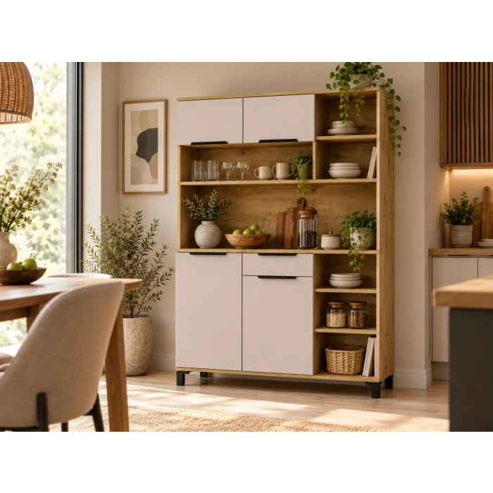 Kredens SOLEA 120 cm Cashmere