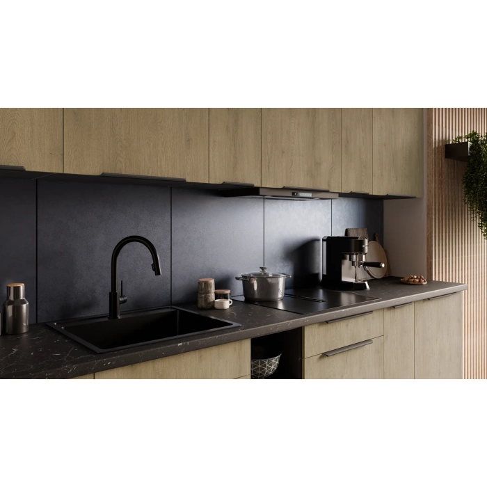 Zestaw mebli kuchennych CREMONA Antracyt 300 cm