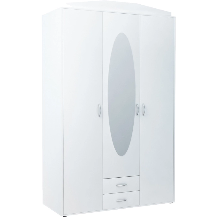 Szafa 01 Biała - 127 cm 3  kolory