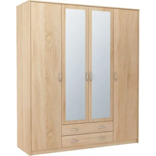 Szafa 08 - 168 cm  Dąb Sonoma - 3 kolory