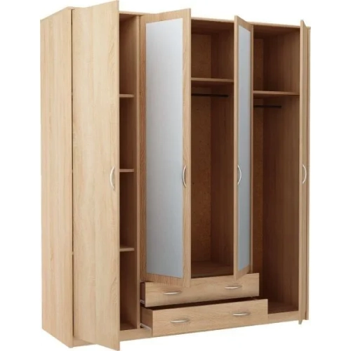 Szafa 08 - 168 cm  Dąb Sonoma - 3 kolory