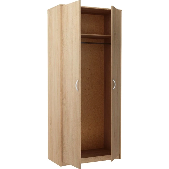 Szafa 03 dąb sonoma  - 85 cm 3 kolorów 2 drzwiowa