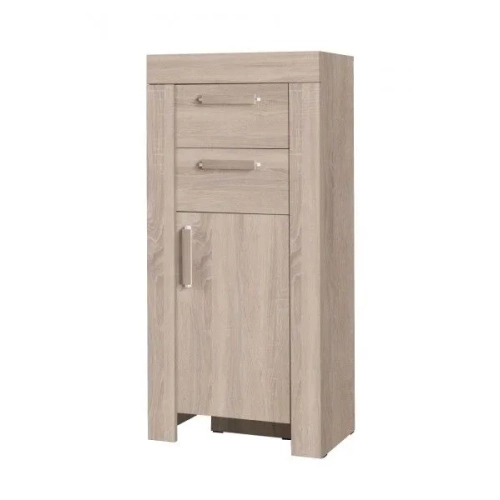 Komoda Cezar 8 , komoda 60 cm dąb sonoma , wysoka komoda