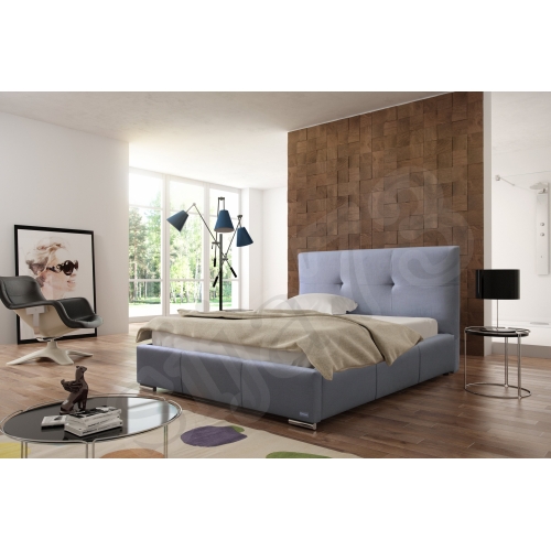 Łóżko Lily 90 x 200 , z pojemnikiem , z  materacem ,  Oskar lateks  , Comforteo