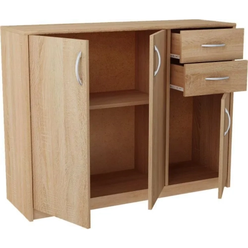 Komoda  05 dąb sonoma  3 kolory   110cm szer.